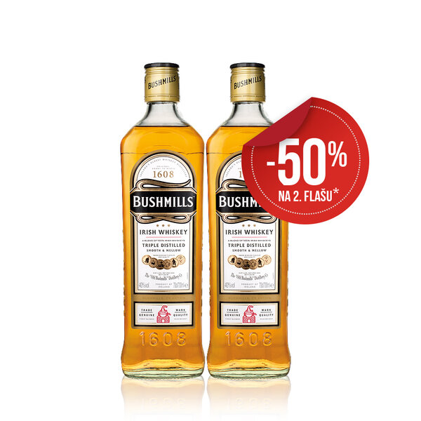 Akcija Bushmills Original Whisky 40% 0.7 L