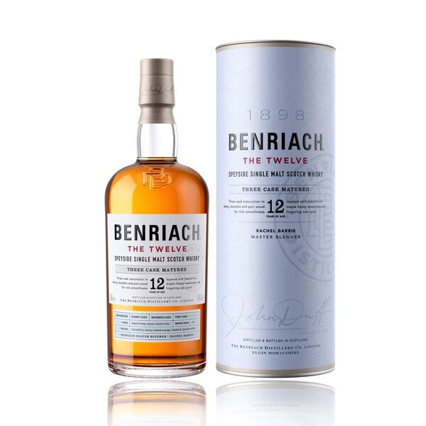 Benriach 12 YO Single Malt Whisky 46%