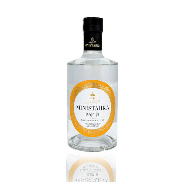 MINISTARKA Rakija od kajsije 40% 0.70L