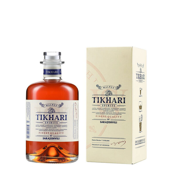 Wine Spirit Drink Tikhari 40% 0.5L