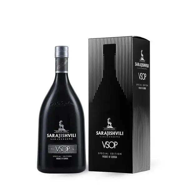 Wine Brandy Sarajishvili VSOP Black 40% 0.7L