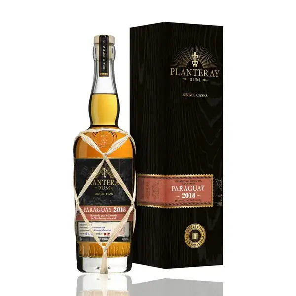 PLANTERAY PARAGUAY 2018 CHARDONNAY WINE RUM 49,1% 0.70L