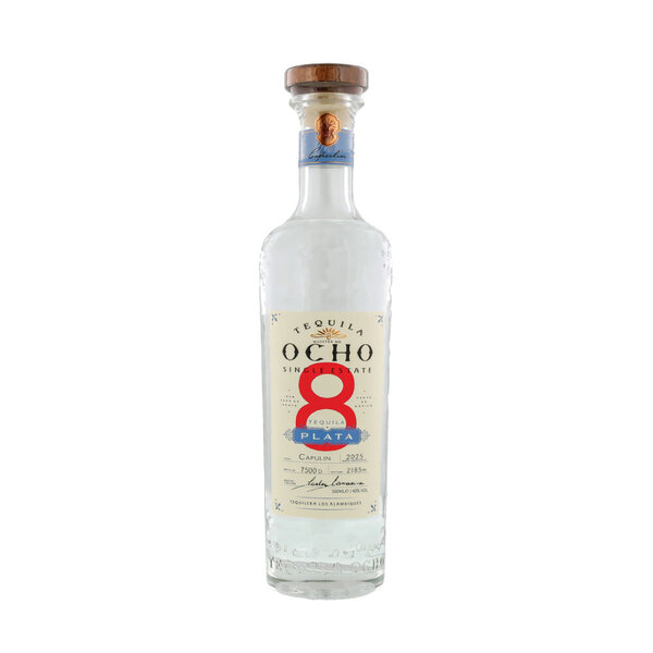 TEQUILA OCHO Bianco 100% Agave 40% 0.5 L