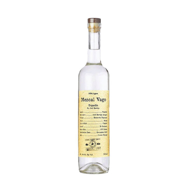 MEZCAL VAGO Espadin by J.Bariga 50,5% 0.7L