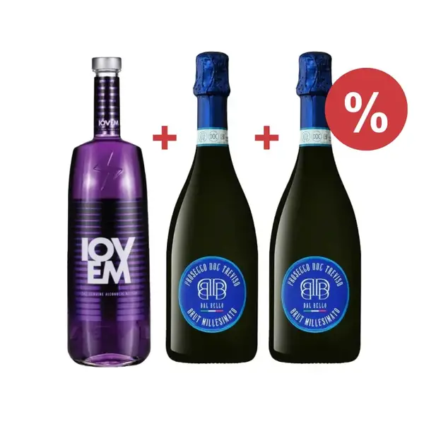 Uživajte u proleću uz ljubičasti IOVEM spritzer: IOVEM + 2 x Dal Bello Prosecco