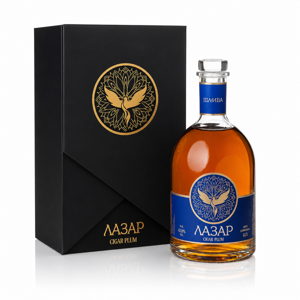 Lazar Rakija Cigar Plum Lux Pakovanje  42% 0.7L