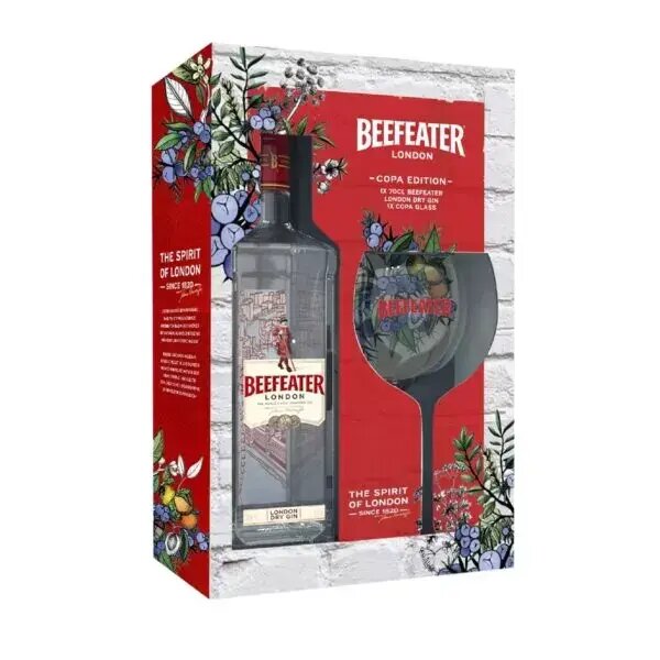 Beefeater London Dry Gin 40% 0.7 L sa čašom