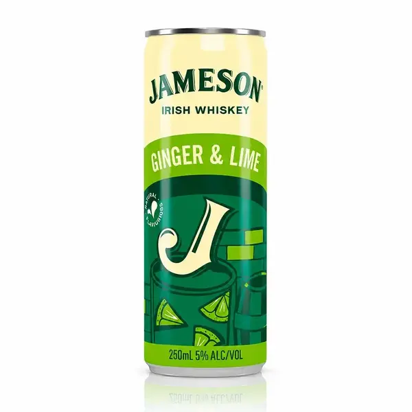 Jameson Ready to drink Ginger&Lime 5% 0.25l