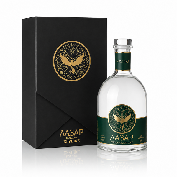 Lazar Rakija od Kruške Lux Pakovanje 40% 0.7L
