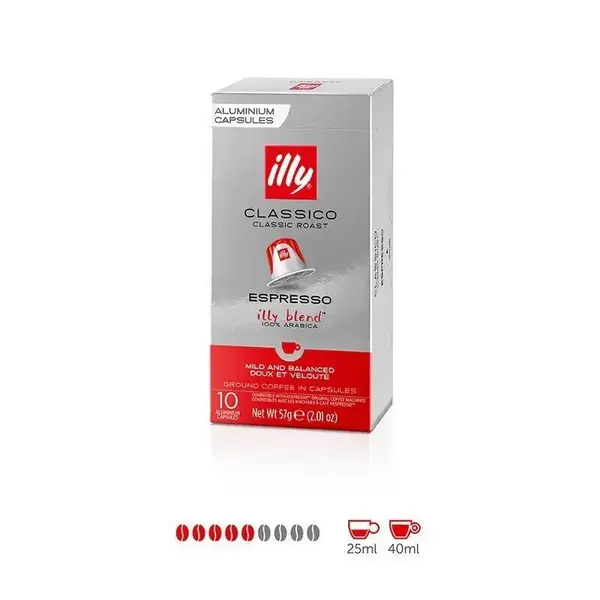 Illy Nespresso kapsule clasicco 10 kom