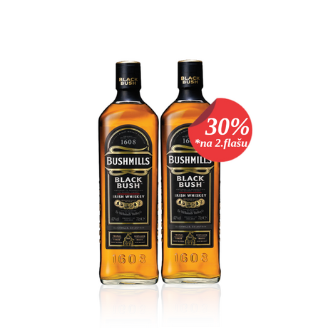Akcija Black Bush Whisky 40% 0.7L
