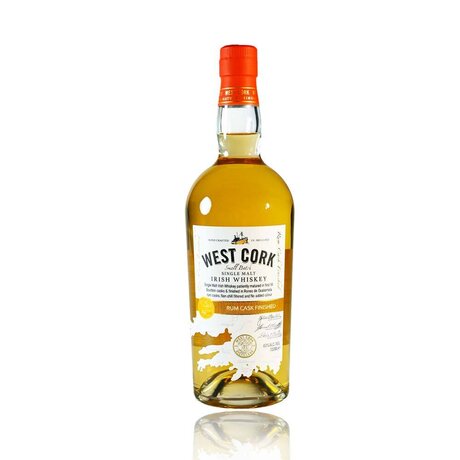 West Cork Single Malt Rum Barrel Irish whiskey 0.7l