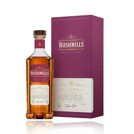 BUSHMILLS Single Malt Irish whisky 16 YO 40% vol. 0.7l