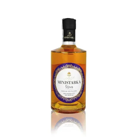 MINISTARKA Rakija od šljive 40% 0.70L