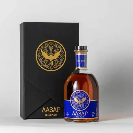 Lazar Rakija Cigar Plum Lux Pakovanje  42% 0.7L