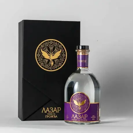 Lazar Rakija od Grožđa Lux Pakovanje 43% 0.7L