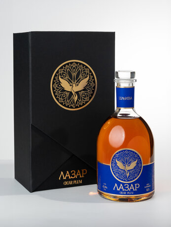 Lazar Rakija Cigar Plum Lux Pakovanje  42% 0.7L