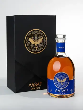 Lazar Rakija Cigar Plum Lux Pakovanje  42% 0.7L