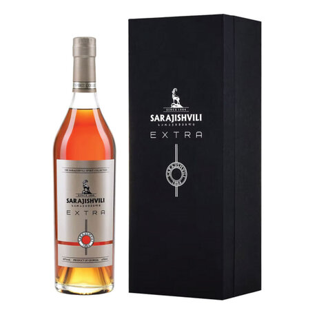 Wine Brandy Sarajishvili Extra w/gift box 40% 0.7L