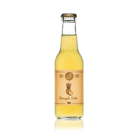 Three Cents Pineapple Soda 0.20L