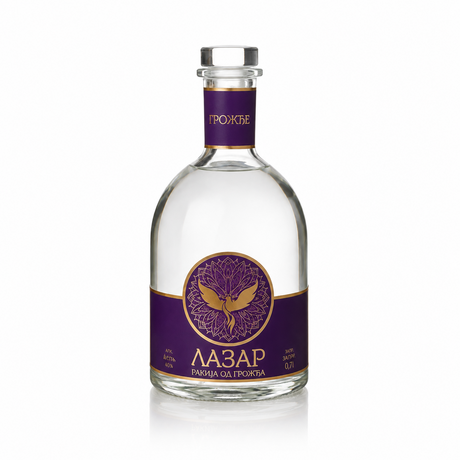 Lazar Rakija od Grožđa 43% 0.7L
