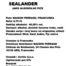 Plantation Sealander rum 40% 0.70l