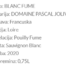 Blanc Fume Pascal Jolivet 0.75L