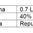 Lazar Rakija od Dunje Lux Pakovanje 40% 0.7L