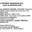 PLANTERAY MAURITIUS 2013 RUM 0.70l Alc.46.5%Vol.