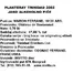 PLANTERAY TRINIDAD 2003. RUM 0.70l Alc. 47.8%Vol.