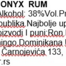 BARCELO ONYX rum 38%Alc  0.7l u kutiji