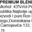 BARCELO PREMIUM BLEND 40 y.o. rum 43%Alc 0.7l u kutiji