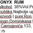 BARCELO ONYX rum 38%Alc  0.7l u kutiji