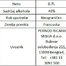 Martell V.S.O.P. 0.70l sa dve čaše 