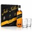 Johnnie Walker BLACK 0.7l + 2 čaše