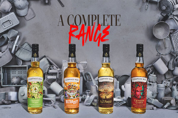 Compass Box Core Range: Četiri karaktera za novo lice čuvenog škotskog viskija