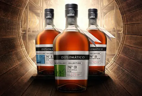 Diplomático rum No.1, No.2 i No.3
